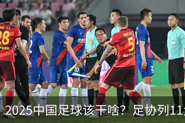 2025中国足球该干啥？足协列11大任务！